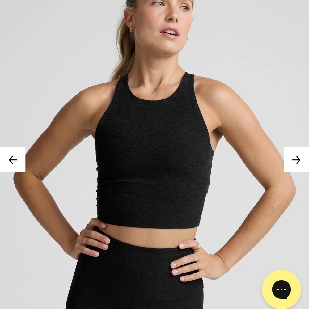 Beyond Yoga Spacedye Refocus Cropped Tank Size Large